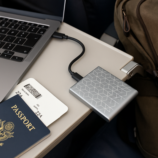 Disco Duro Externo de Estado Sólido SSD Portátil de Alta Velocidad para Almacenamiento de Datos