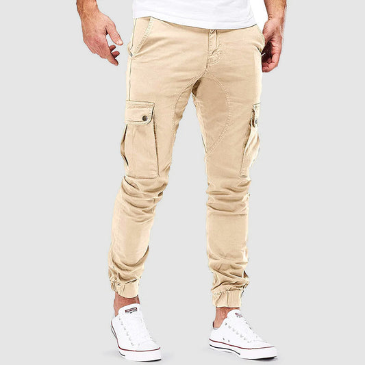 Pantaloni cargo Alonso casual e stretti