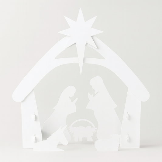 Nativity scene display
