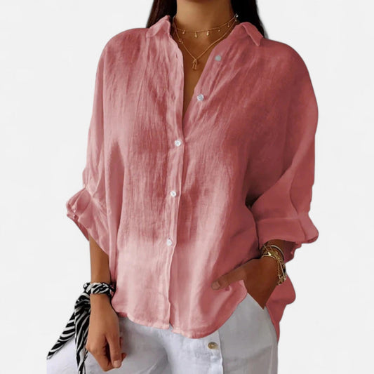 Old Monarchy | Summer Linen Shirt for Women - Effortless Grace, Breathable Elegance